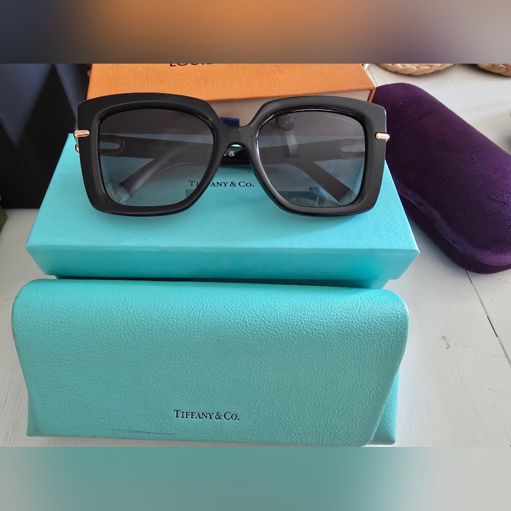 Tiffany & Co. Elegant Black Eyewear